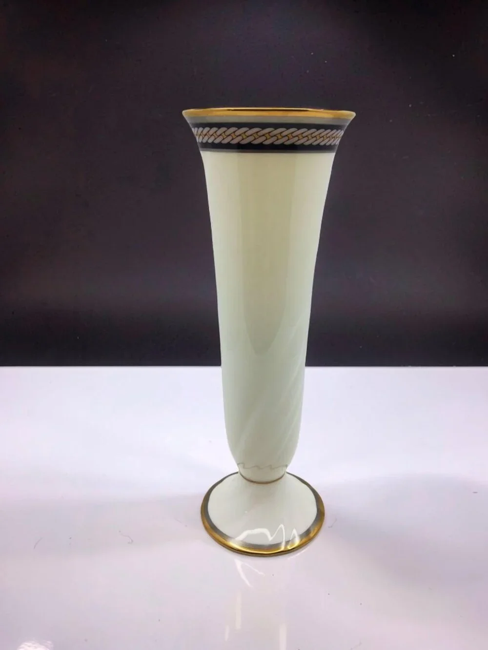 vintage noritake fine china gold trim kings guard collection vase japan